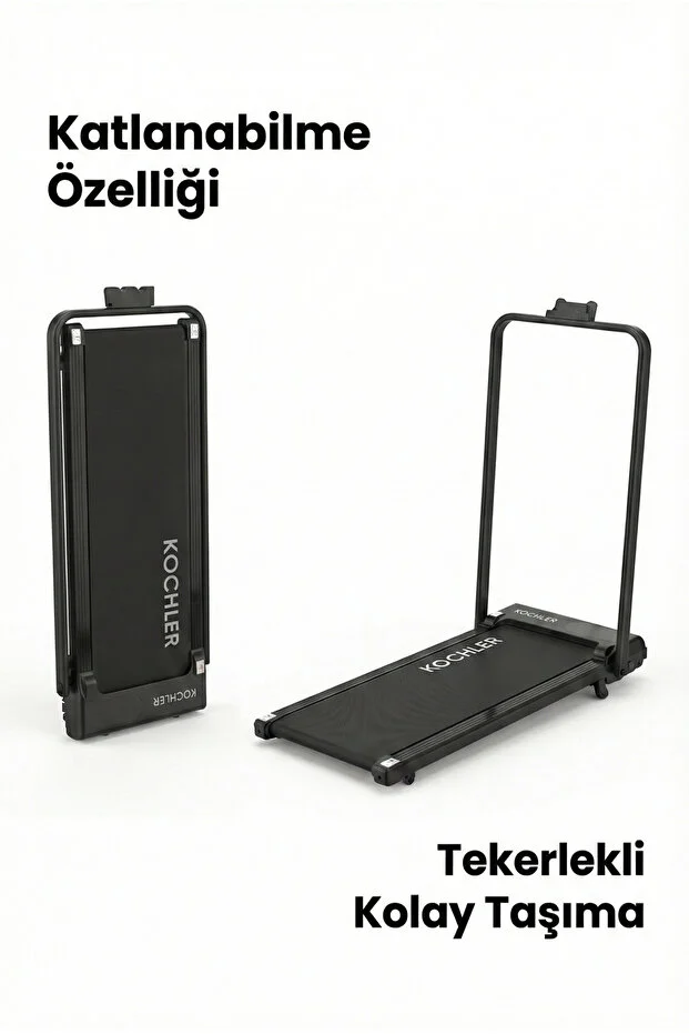 kochler Uygulamalı ve Eğimli Koşu Bandı - Katlanabilir ve Yürüyüş Bandı